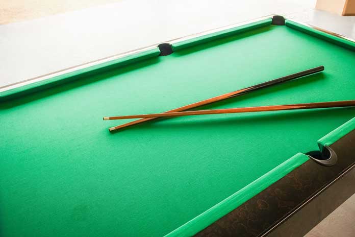 refelting a valley pool table