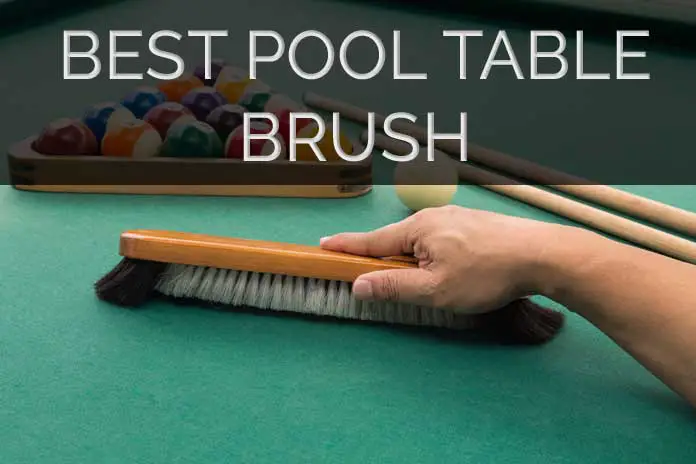 Billiards Accessories for Cleaning Felt Freetime Fun 10.5-in Genuine Horsehair Pool Table Billiard Brush 