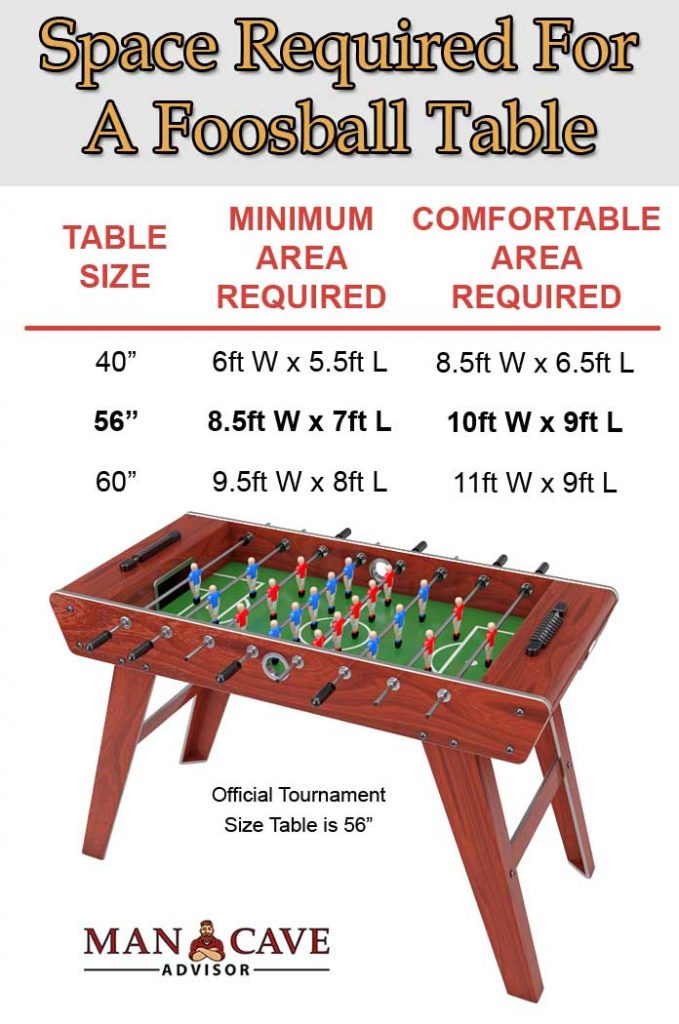 air hockey pool and foosball table
