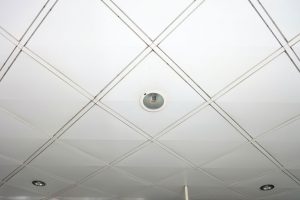 Man Cave Ceiling with Patterns