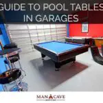 Setting up Pool Table Garage